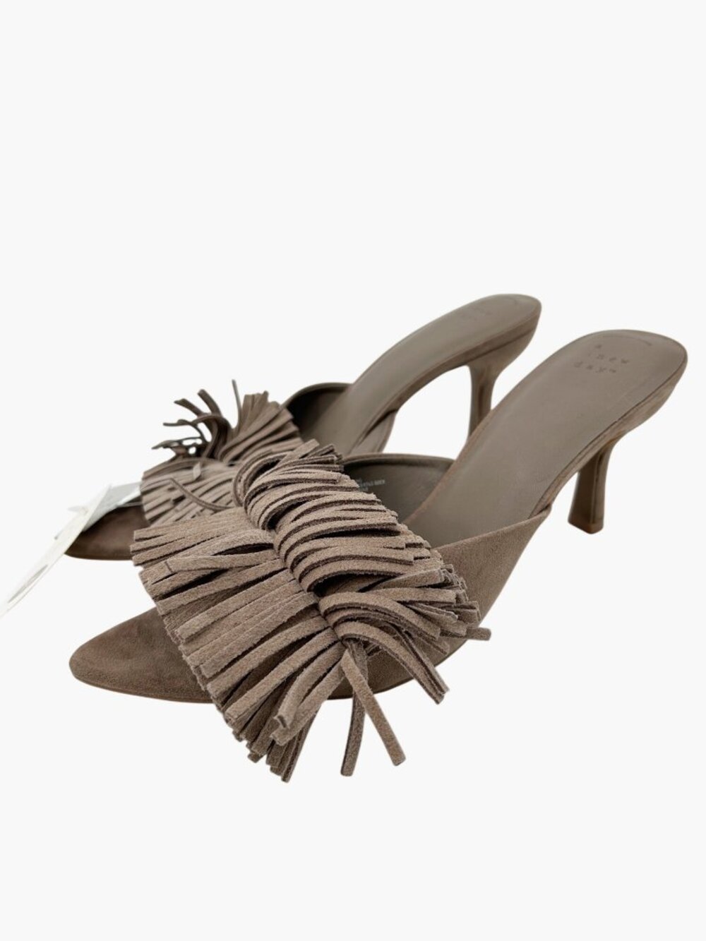 NEW A New Day Lyra Heels with Memory Foam Insole – Taupe - Size 11